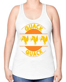 Quack Quack Style 21# - ducks -Racerback Tank
