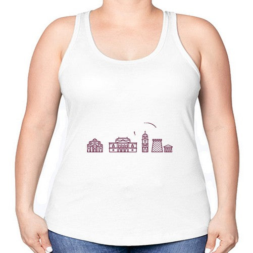 Rijeka 1731# - cities -Racerback Tank