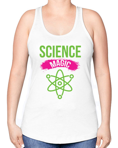 Science Magic 69# - general science -Racerback Tank