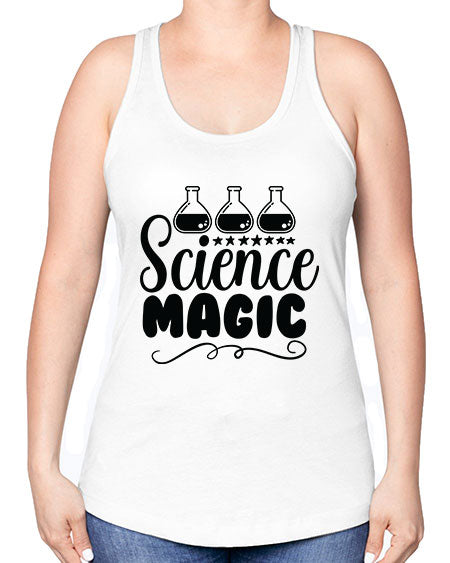 Science Magic 73# - general science -Racerback Tank