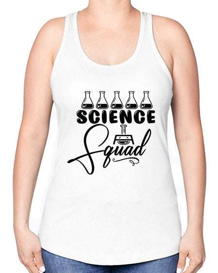 Science Squad 55# - general science -Racerback Tank