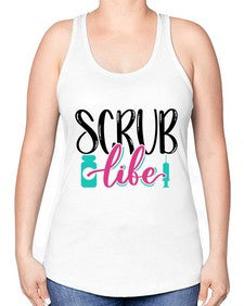 Scrub Life Style Style 1383# - nurse -Racerback Tank