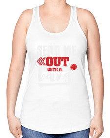Send me outwith a bang 44# - video games -Racerback Tank
