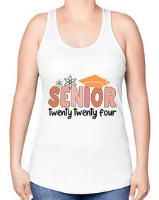 Senior twenty twenty four 867# - twelfth grade -Racerback Tank
