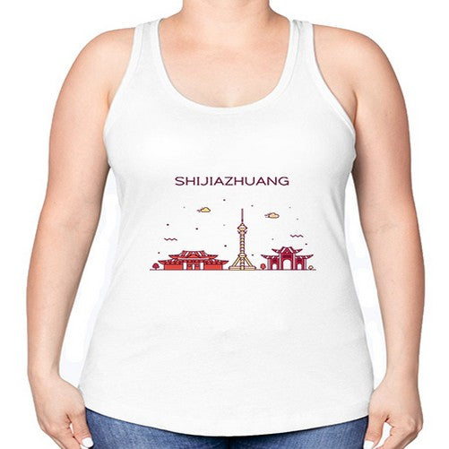 Shijiazhuang 1837# - cities -Racerback Tank