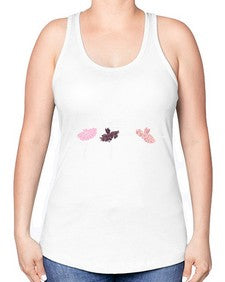 Skeleton ballerinas ballet halloween ballet 184# - ballet -Racerback Tank