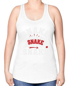 Snake Snake SNAKE 45# - video games -Racerback Tank