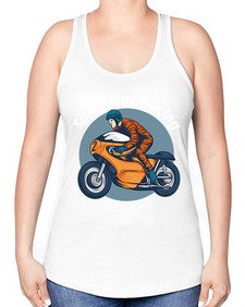 Speedway racing 64# - motorcycle -Racerback Tank