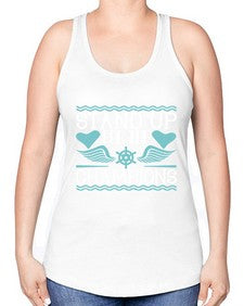 Stand up for the champions 38# - boats -Racerback Tank
