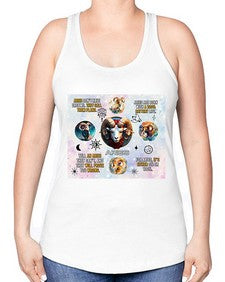 Straight Aries 469# - aries -Racerback Tank