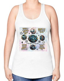 Straight Saggitarius 476# - sagittarius -Racerback Tank