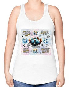 Straight pisces 475# - pisces -Racerback Tank