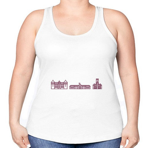 Stuttgart 1900# - cities -Racerback Tank