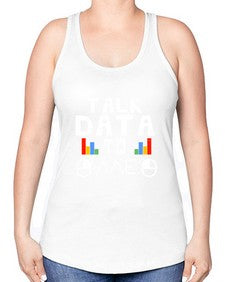Talk dada to me 15# - computer -Racerback Tank