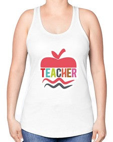 Teacher 1445# - teacher -Racerback Tank