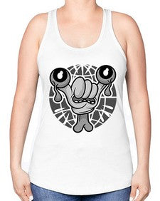 The nightmare 252# - cartoon general -Racerback Tank