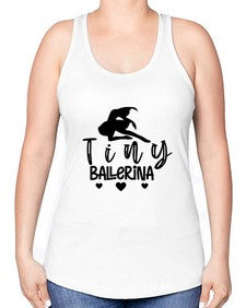 Tiny ballerina 203# - ballet -Racerback Tank