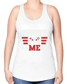 Trust me 49# - video games -Racerback Tank