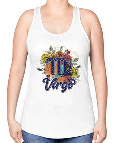 Virgo 133# - virgo -Racerback Tank