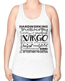 Virgo 574# - virgo -Racerback Tank