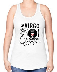 Virgo queen 541# - virgo -Racerback Tank