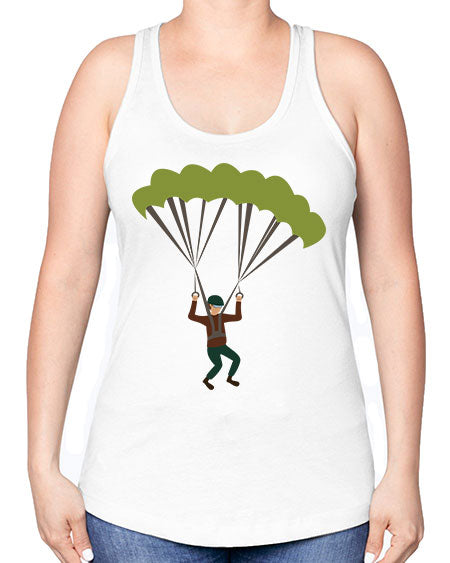 all in one 11# - parachute -Racerback Tank