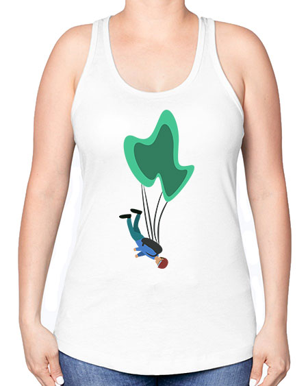 all in one 12# - parachute -Racerback Tank