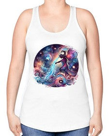 aquarius 79# - aquarius -Racerback Tank
