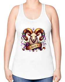aries 136# - aries -Racerback Tank