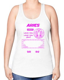 aries 138# - aries -Racerback Tank