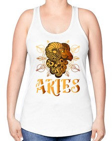 aries 14# - aries -Racerback Tank