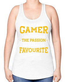 as a gamer understan the passion 61# - video games -Racerback Tank