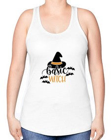 basic witch 49# - witch -Racerback Tank