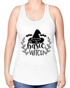 basic witch 50# - witch -Racerback Tank