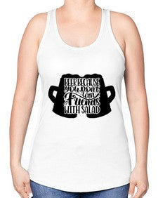 beer because you dont win 641# - beer -Racerback Tank