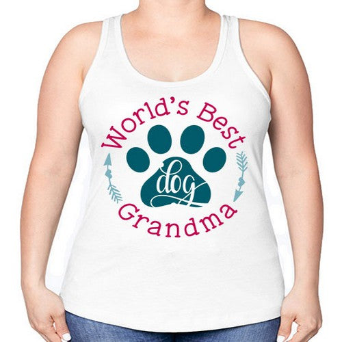 bestdoggma 57# - dogs -Racerback Tank