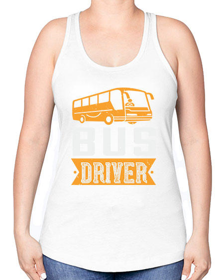 bus driver Style 641# - Bus Driver -Racerback Tank