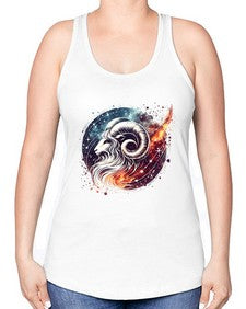 capricorn 213# - capricorn -Racerback Tank