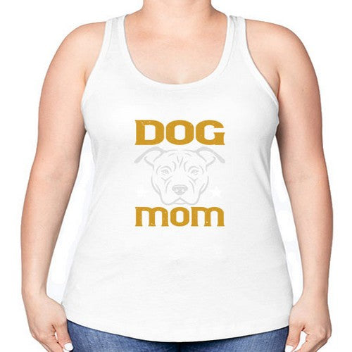 dog mom Style 46# - dogs -Racerback Tank
