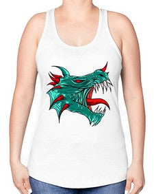 dragon 174# - dragon -Racerback Tank