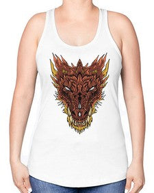 dragon 176# - dragon -Racerback Tank