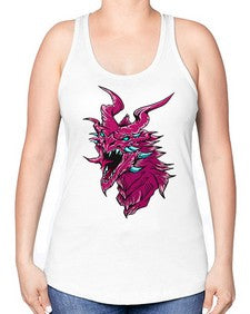 dragon 177# - dragon -Racerback Tank