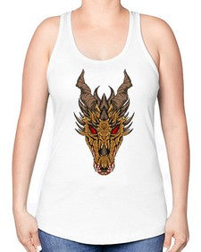 dragon 179# - dragon -Racerback Tank