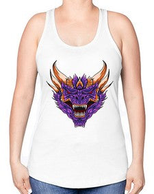 dragon 183# - dragon -Racerback Tank