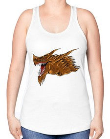 dragon 187# - dragon -Racerback Tank