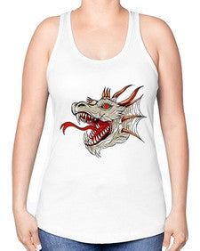 dragon 191# - dragon -Racerback Tank