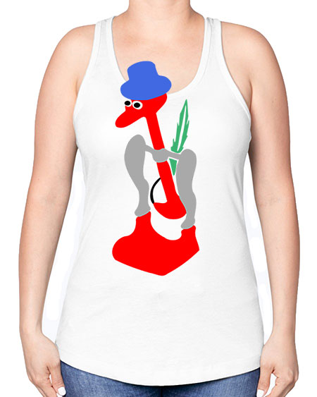 drinky bird 33# - birds -Racerback Tank
