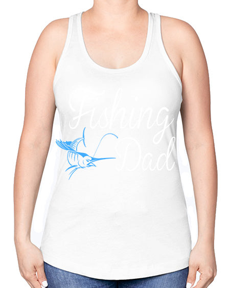 fishing 22# - shark-fish -Racerback Tank