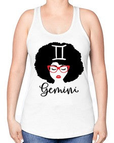 gemini 235# - gemini -Racerback Tank