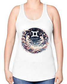 gemini 248# - gemini -Racerback Tank